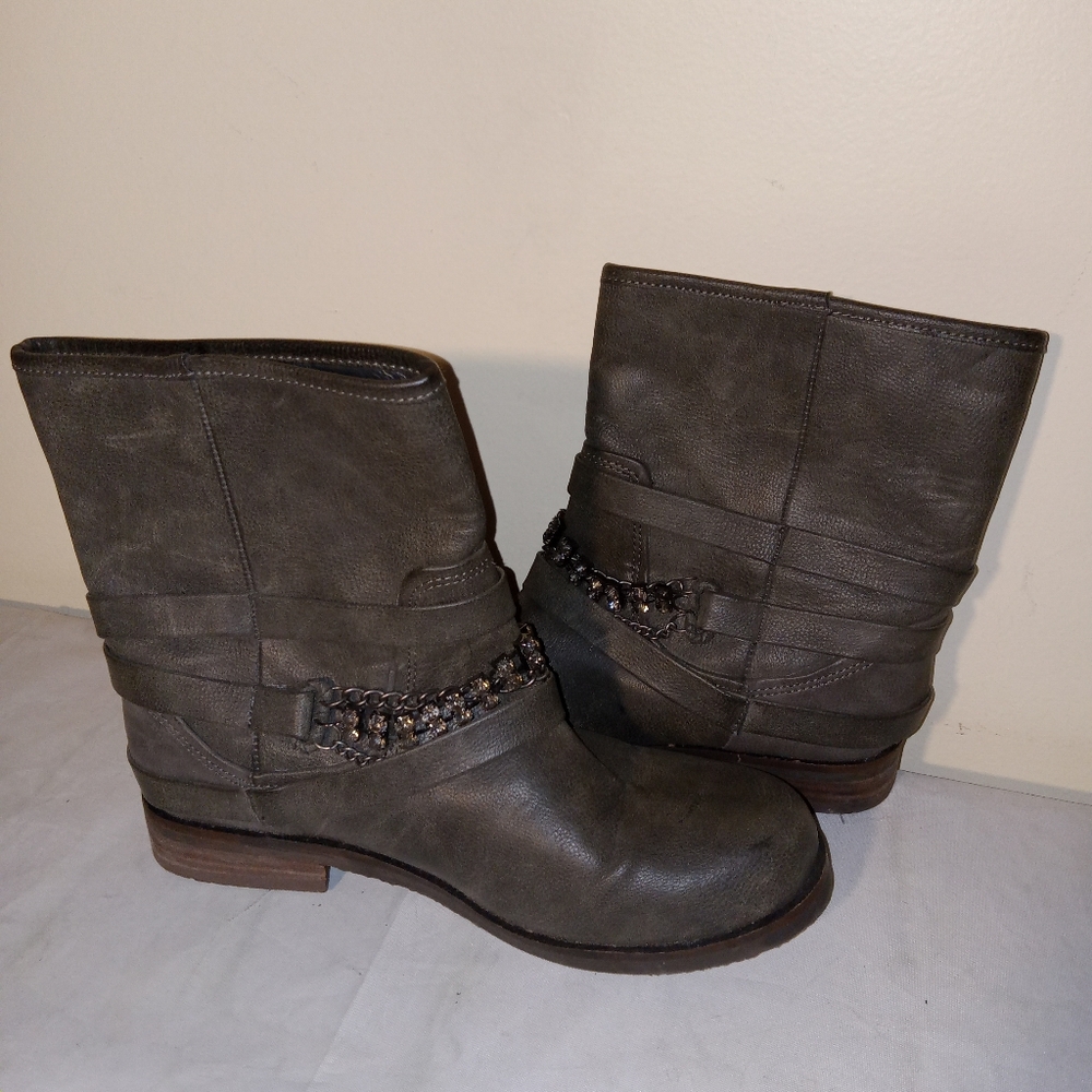 Coconuts by Matisse Berriman Chain Embellished Boots 5M - Picture 7 of 9
